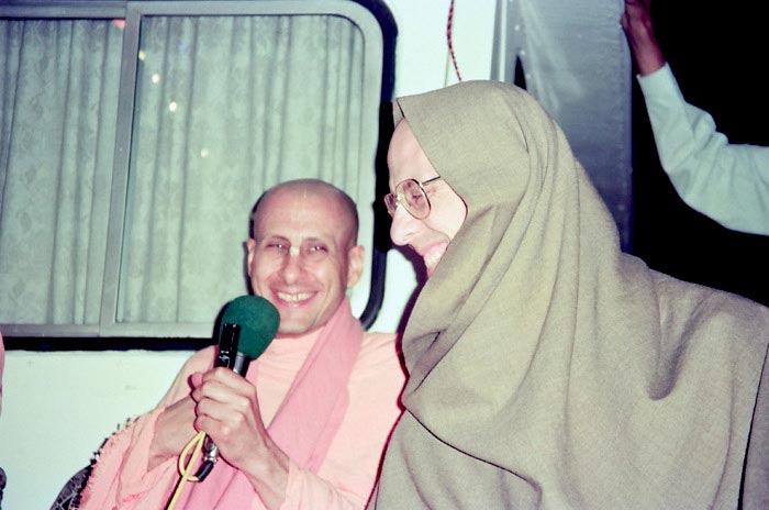 Radhanath Swami and Jayadvaita Swami