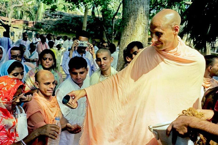 Radhanath Swami with Other Devotees