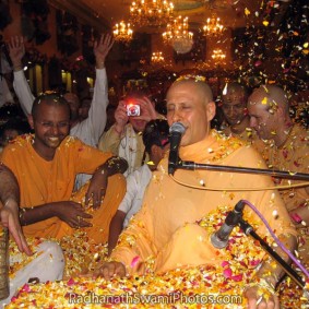 Radhanath Swami Celebrating Festival of Flowers 283x283 Radhanath Swami As a Music Lover