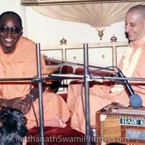 Radhanath Swami With Bhakti Tirtha Swami  283x283 Radhanath Swami With Other Devotees