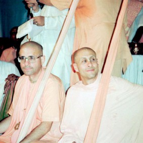 Radhanath Swami with Giriraj Swami 283x283 Radhanath Swami With Other Devotees