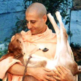Radhanath Swami With Nature