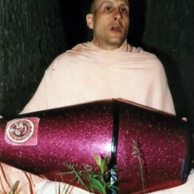 playing drums  283x283 Radhanath Swami As a Music Lover