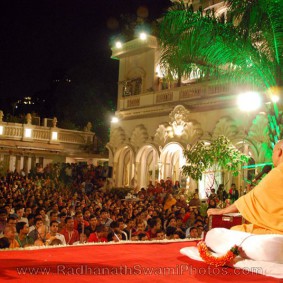 Radhanath Swami Lecture at Birla House 283x283 Radhanath Swami At Birla House