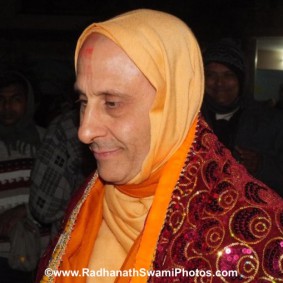 Radhanath Swami at Barsana RadhanathSwamiinBarsanaEyeCampFebruary2012721 new 283x283 Radhanath Swami At Barsana Camp 2012