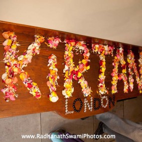 Radhanath Swami at Kirtan London Launch