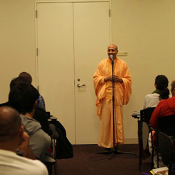 Radhanath Swami at New York University