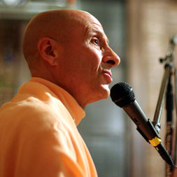 Radhanath Swami at Kula Yoga Studio, New York