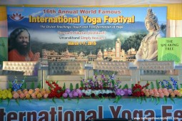 Radhanath Swami at International yoga festival