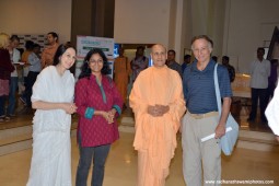 Radhanath Swami with Guests