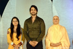 Radhanath Swami with Saurabh Jain
