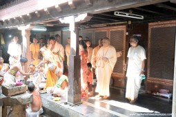 Radhanath Swami at birthplace of Srila Madhvacharya
