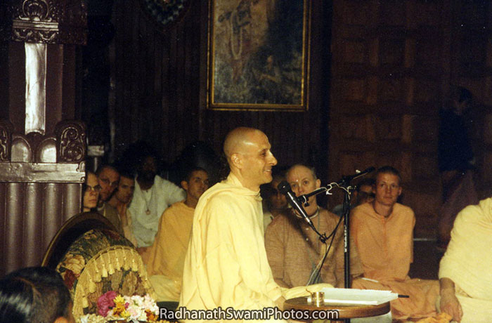 Radhanath Swami Giving Lecture