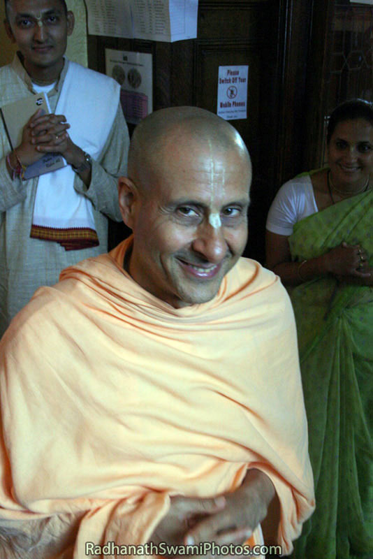 Radhanath Swami's Enchanting Smile