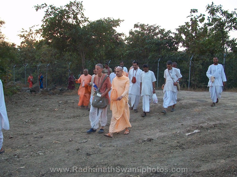 Radhanath Swami at Govardhan Ashram