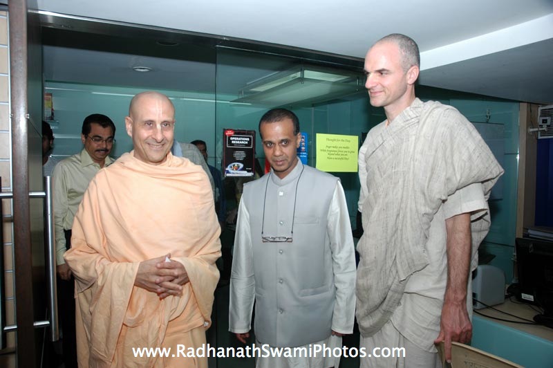 Radhanath Swami in Bangalore Book Launch