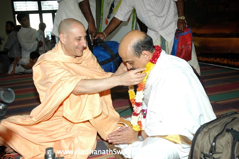 Radhanath Swami in Bangalore