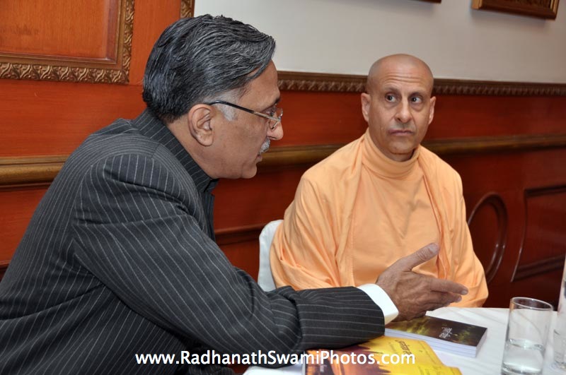Radhanath Swami during Book Launch