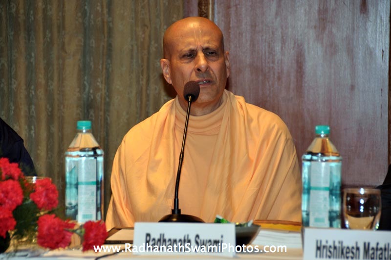 Radhanath Swami at Bangalore Book Launch