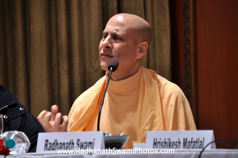 Talk by HH Radhanath Swami during Bangalore Book Launch