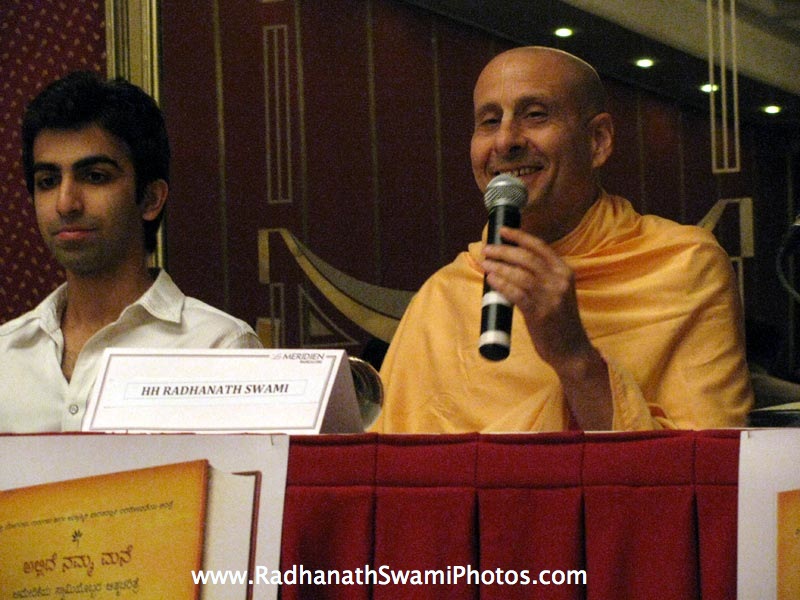 Talk by HH Radhanath Swami During Bangalore Book Launch