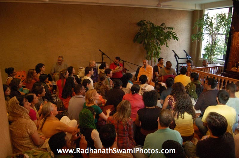 Radhanath Swami with Kindered Spirit Group