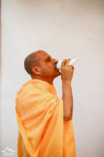 Radhanath Swami in New Dwarka