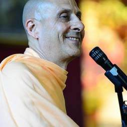 Radhanath Swami visit at Gita Nagari, USA