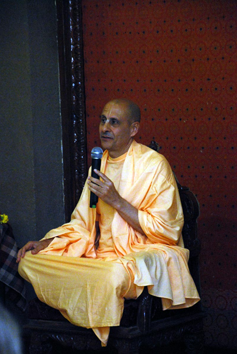 Lecture by HH Radhanath Swami to Harvard Students