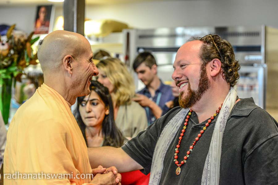 Swami Radhanath in Los Angeles