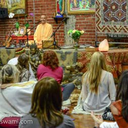 Radhanath Swami at Golden Bridge Yoga