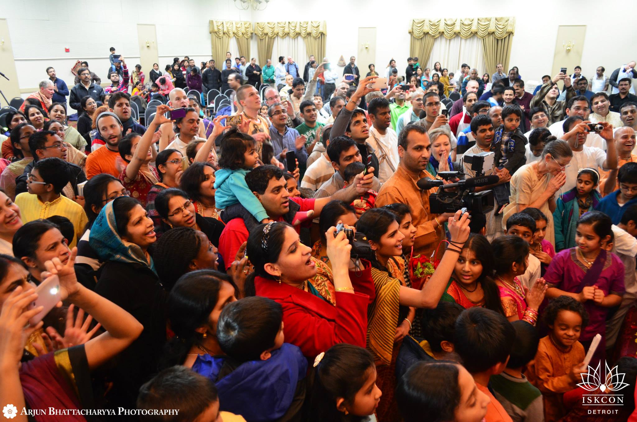Devotee's at Radhanath Swami Appearance Day