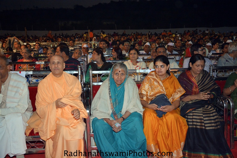 Radhanath Swami at audio book launch of JH