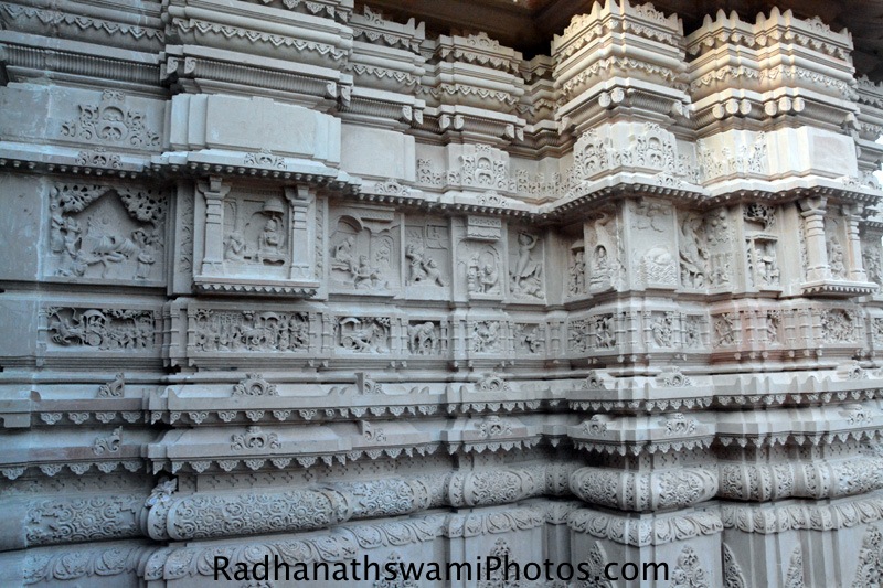 Stone Carving on the walls of Temple