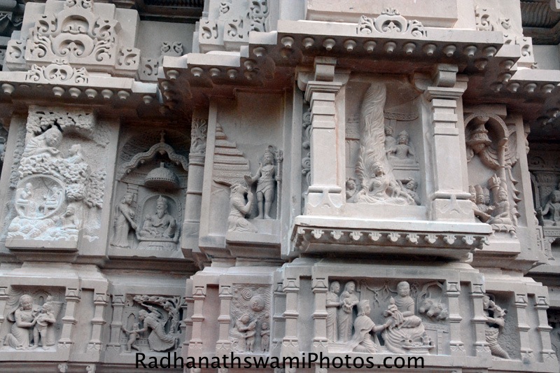 Stone Carving on the walls of Temple