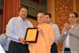 Radhanath Swami Momento to Piramel