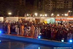 Devotees doing Ganga Arati