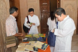 Hong Kong business students at ISKCON Chowpatty