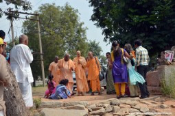 Radhanath Swami at Hampi