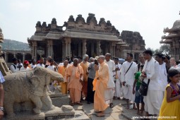 Radhanath Swami at Hampi