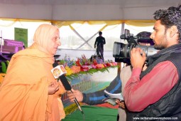 Radhanath Swami interviewed by Press