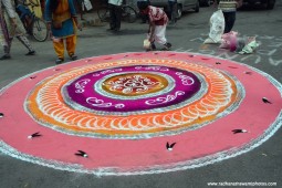 Rangoli for lord