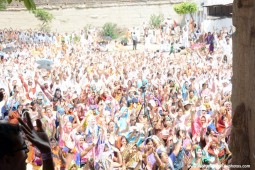 Talk by Radhanath Swami during Hampi Yatra