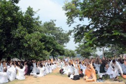 Talk by Radhanath Swami during Hampi Yatra