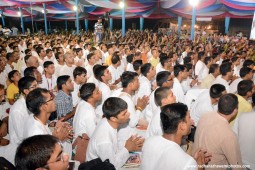 Talk by Radhanath Swami during Hampi Yatra