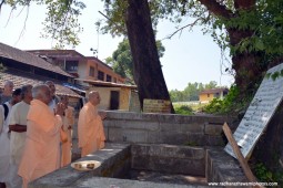 Radhanath Swami at birthplace of Srila Madhvacharya