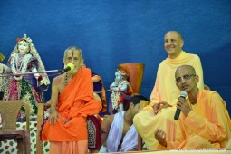 Radhanath swami during udupi yatra