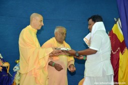 Talk by Radhanath Swami during udupi yatra