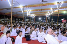 Talk by Radhanath Swami during udupi yatra