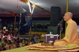 Talk by Radhanath Swami during udupi yatra